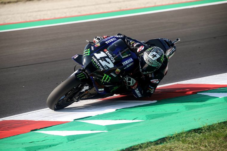 Maverick Vinales Viñales sumó su tercera pole de la temporada Foto: EFE