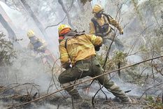 Patricia Bullrich habló sobre los focos activos de incendio. Foto: Gobierno de Río Negro