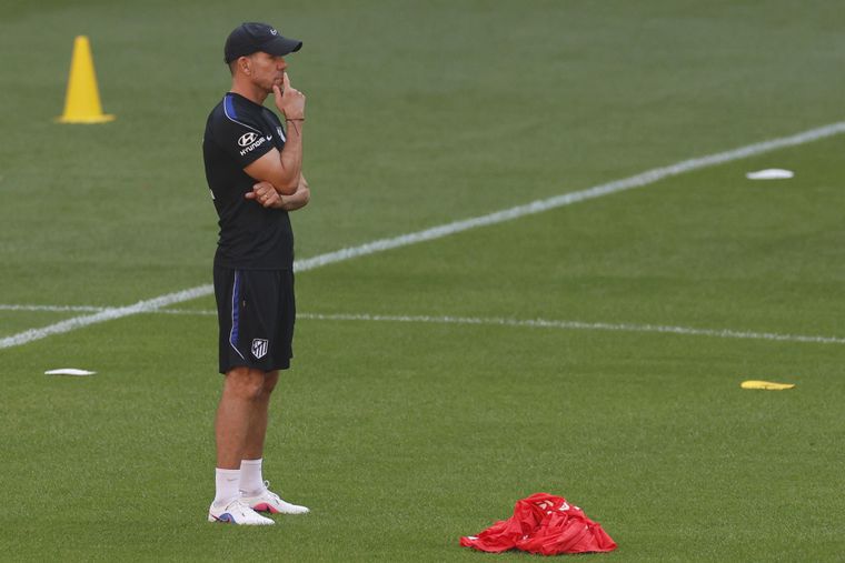 Simeone y una jornada marcada por la expectativa en el Metropolitano.