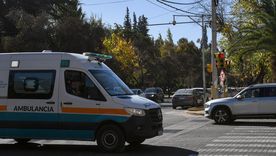 Personal del SEC asistió a la víctima en la escena del accidente ocurrido en Guaymallén. Personal del SEC asistió a la víctima en la escena del accidente ocurrido en Guaymallén.
