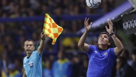 Claudio Úbeda habló de su renovación en Boca. Claudio Úbeda habló de su renovación en Boca.