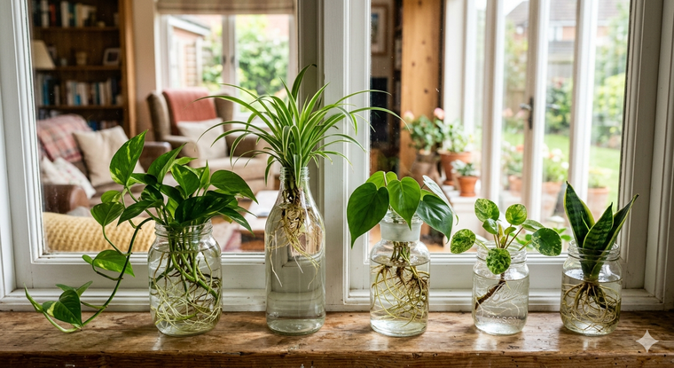 Las plantas ideales para el agua. Fuente: Ia Gemini.