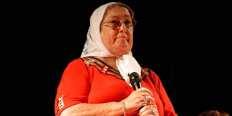 Hebe de Bonafini, titular de la Asociación Madres de Plaza de Mayo Foto: WEB
