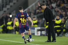 Simeone valoró el golpe en el Camp Nou pero advirtió que la serie sigue abierta. Simeone valoró el golpe en el Camp Nou pero advirtió que la serie sigue abierta.