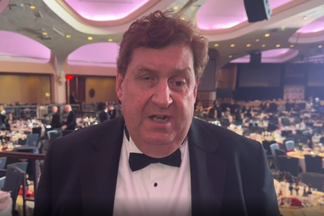 El corresponsal de la BBC Gary ODonoghue se encontraba en el salón cuando ocurrió el tiroteo. El corresponsal de la BBC Gary ODonoghue se encontraba en el salón cuando ocurrió el tiroteo.