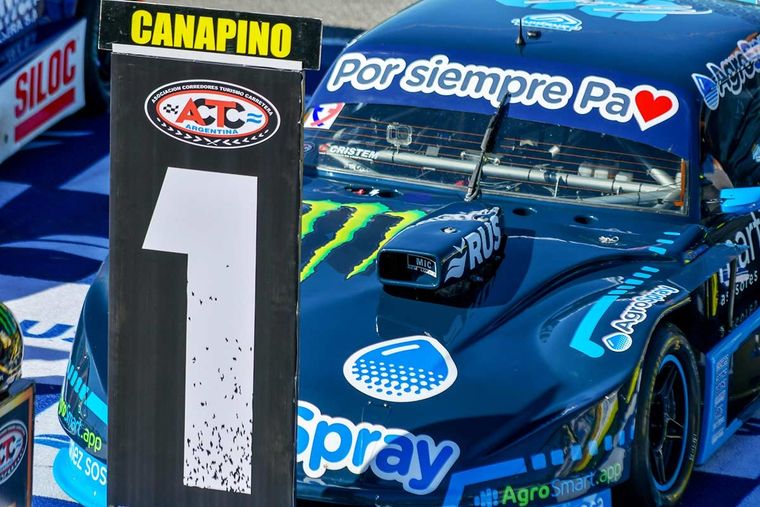 Agustín Canapino ya se aseguró el ingreso a la Copa de Oro. Foto: Solo TC