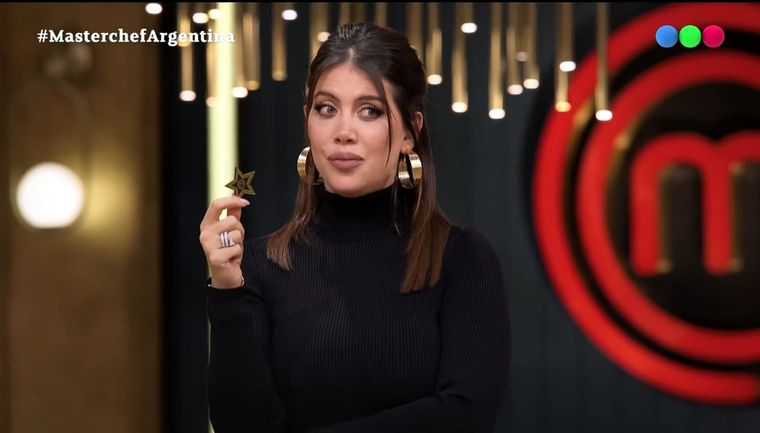 Wanda Nara debutó como conductora en Telefe en 2023, con MasterChef Argentina. Foto: Captura de pantalla.