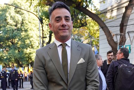 El intendente Marcos Calvente, uno de los políticos mendocinos que más importancia le da a su imagen, en tiempos de redes sociales.&nbsp;