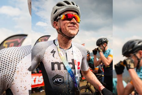 El mendocino celebró su primera consagración en la prueba de mountain bike más dura. El mendocino celebró su primera consagración en la prueba de mountain bike más dura.