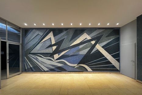 El mural restaurado El mural restaurado