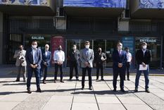 La mayoría de los intendentes de Gran Mendoza se reunieron para hablar del horario corrido, pero Bragagnolo no estuvo. Foto: Municipalidad de Godoy Cruz