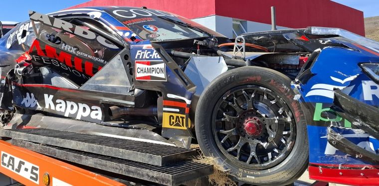 El impactante choque en el Turismo Carretera. Foto: Carburando