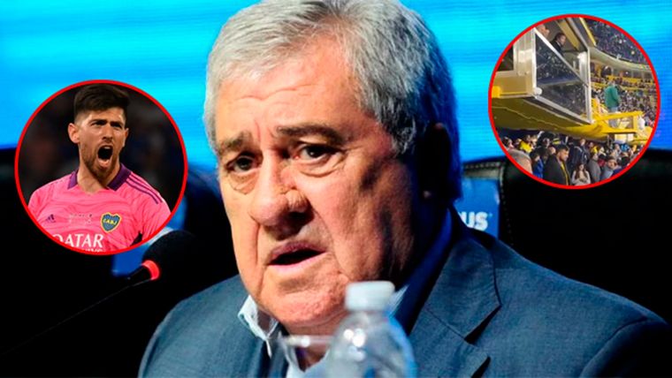 Ameal se desligó de la situación de Rossi.