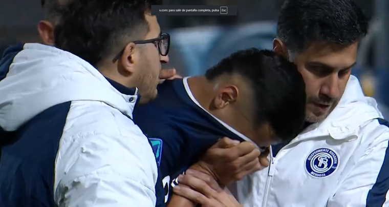 La emoción de Alex Arce.