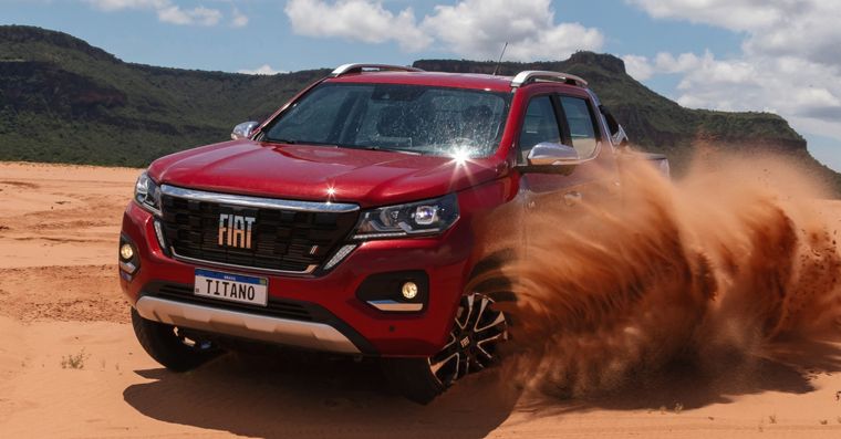 Fiat presentó la nueva Titano Foto: Stellantis
