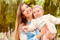 La periodista y su única hija.&nbsp;