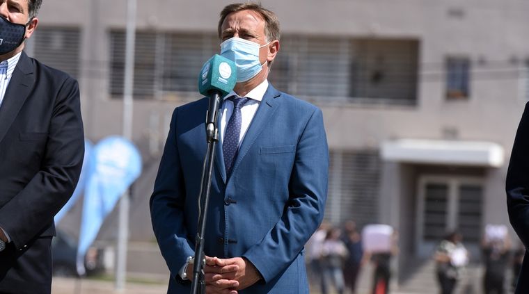 El gobernador Rodolfo Suarez. Foto: ALF PONCE MERCADO / MDZ