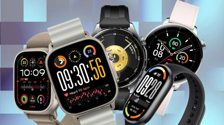 Cinco smartwatches económicos que sorprenden por su potencia y funciones premium