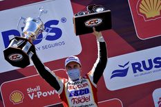 Mariano Werner en el podio puntano. Foto: ACTC