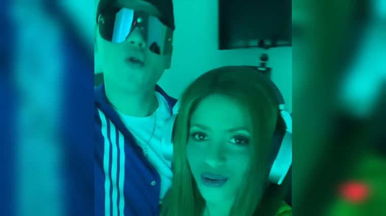 El dúo Foto: Shakira