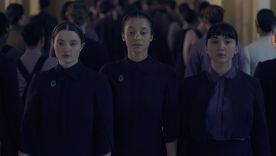 Daisy, Agnes y Shuna en el gran final de temporada de Los Testamentos.