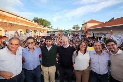 MDZol | Acto Horacio Rodríguez Larreta estuvo este jueves en La Rioja en el cierre de campaña de Felipe Álvarez Foto: Prensa Horacio Rodríguez Larreta