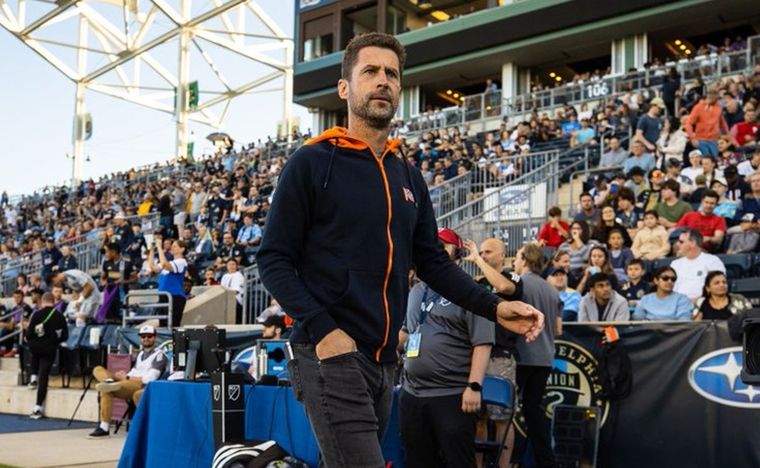 Pat Noonan, el entrenador de Cincinnati Foto: Cincinnati FC