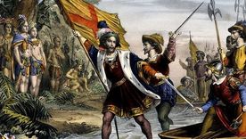 Foto: GETTY IMAGES. La llegada de Colón a América es celebrada en España como el inicio de la Hispanidad en América.