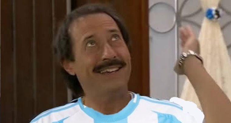 Francella, protagonista de los memes de la Selección. Foto: Redes