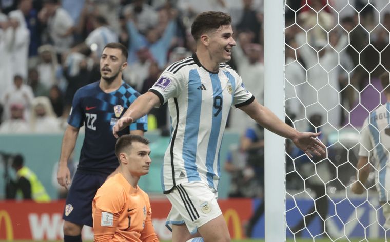 Julián Álvarez Foto: EFE