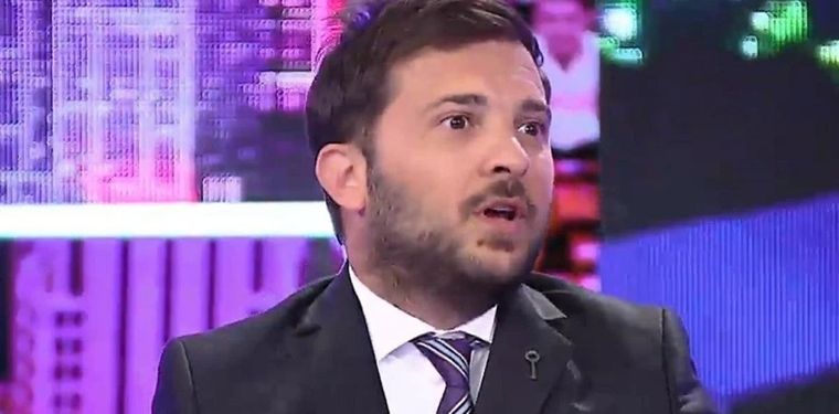 La encuesta que deja mal parada a la fórmula kirchnerista. El periodista Diego Brancatelli. Foto: Captura TV