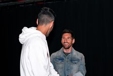 Lionel Messi en el Kaseya Center. Foto: @MiamiHEAT Lionel Messi en el Kaseya Center. Foto: @MiamiHEAT