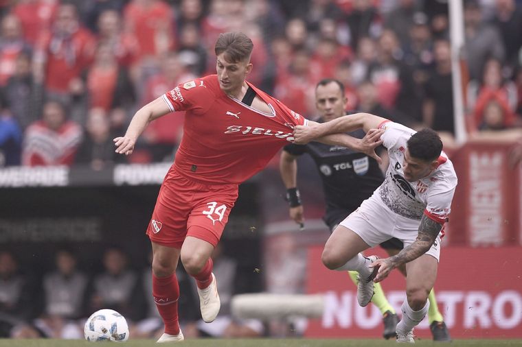 El Rojo no pudo superar a Instituto en el Libertadores de América. Foto: Independiente