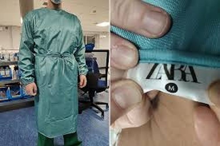 Las batas de Zara. Foto: Pinterest