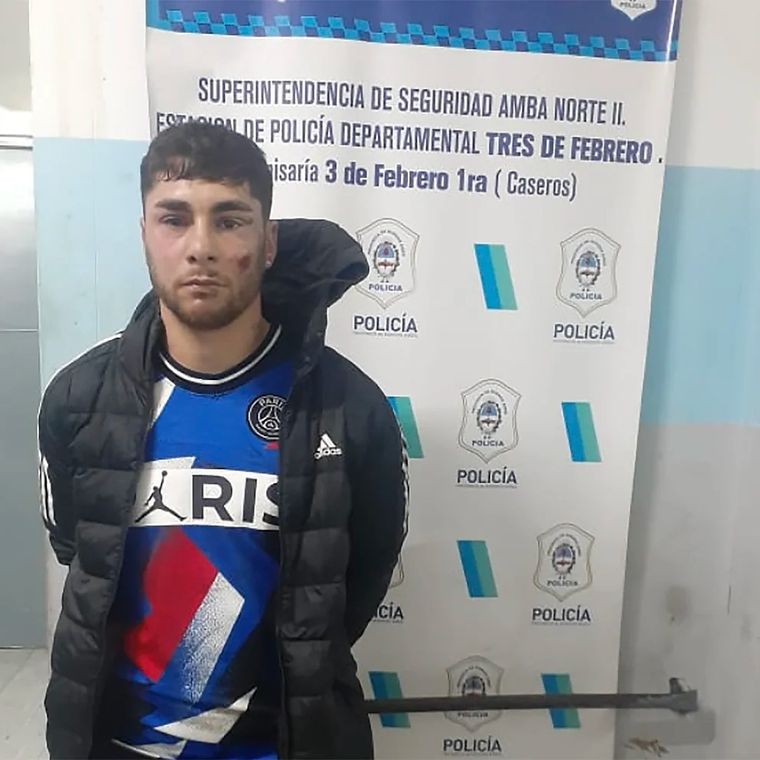 Ezequiel Cirigliano fue detenido tras un robo a mano armada.