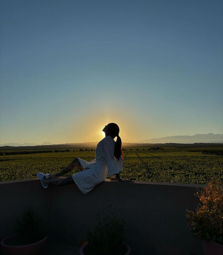 Relax y fin de semana mendocino: así fue el mini viaje de Cande Tinelli y Coti en Mendoza Foto: Instagram