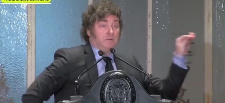 Javier Milei apuntó contra los liberegipcios