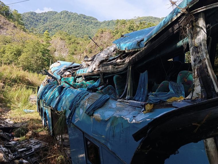 El vuelco fatal ocurrió en la madrugada de este viernes Foto: El País