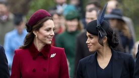 Kate Middleton y Meghan Markle Foto: Cosmopolitan
