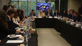 Hebe Casado y los senadores electos de Mendoza Hebe Casado y los senadores electos de Mendoza