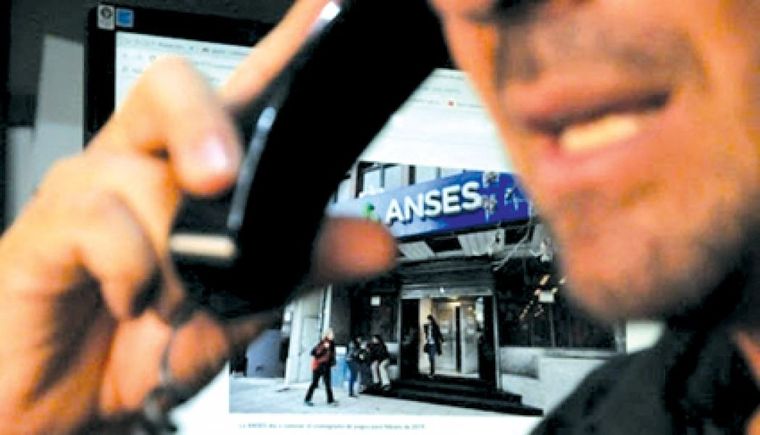 Los estafadores se declaran empleados de Anses.