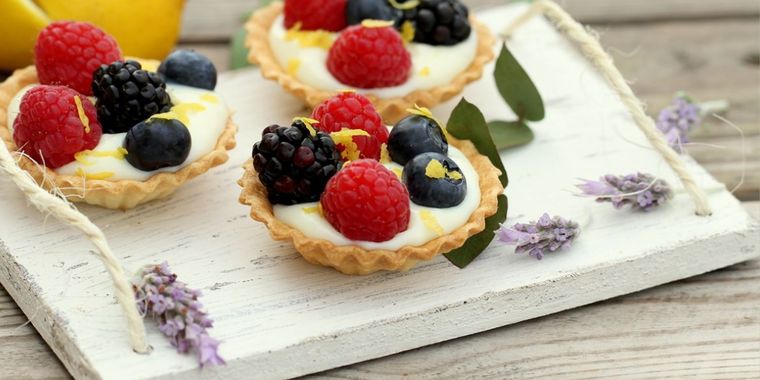 tarteleta de chocolate blanco Foto: pixabay