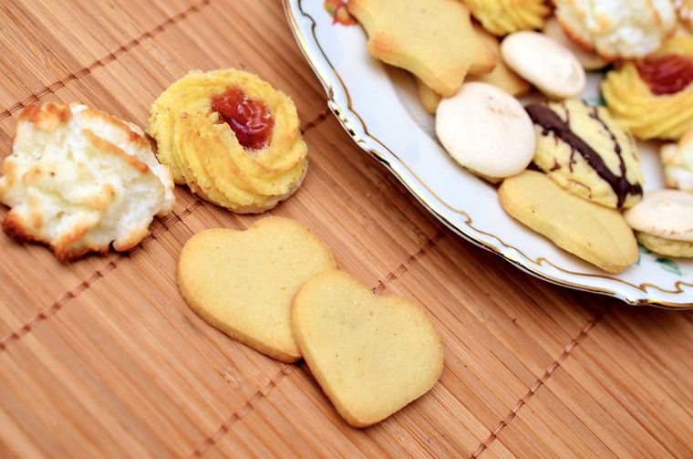 Galletitas muy sabrosas para celebrar al amor. Foto: Ph. Pixabay