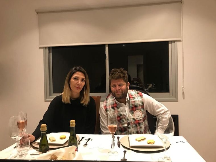 Mariela Livini y Otelo Mori.