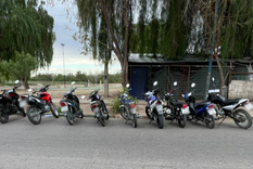 Las motocicletas fueron retenidas y sacadas de circulación por distintas infracciones en controles realizados en Godoy Cruz y Guaymallén.