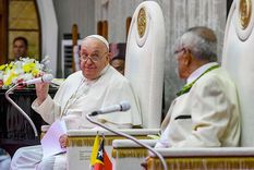 El martes, el Papa tiene previsto celebrar una misa masiva en la que se espera la asistencia de más de 700.000 personas, casi la mitad de la población total de Timor Oriental. Foto: VATICAN MEDIA