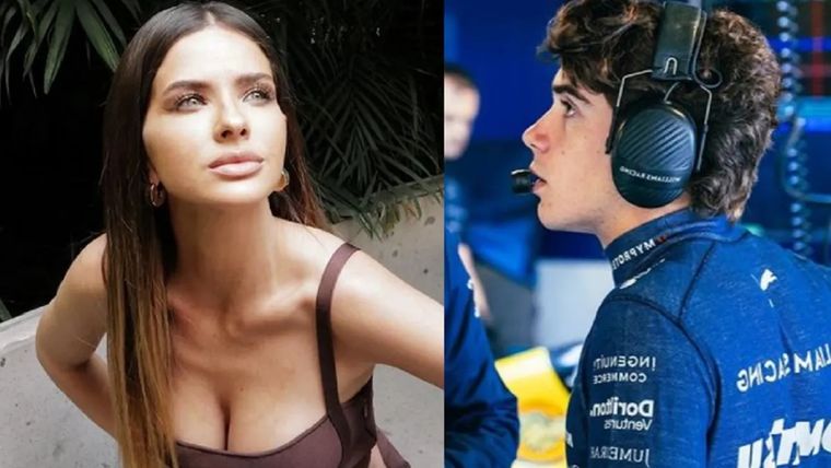 La China Suárez y Franco Colapinto, en el centro de las miradas Foto: Redes sociales