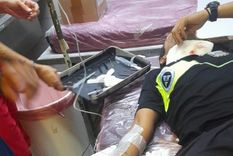 El árbitro permanece hospitalizado Foto: X @Hechosanderecho