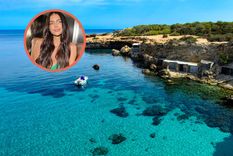 Zaira Nara disfruta de sus vacaciones en Ibiza Foto: Shutterstock/ IG @zairanara