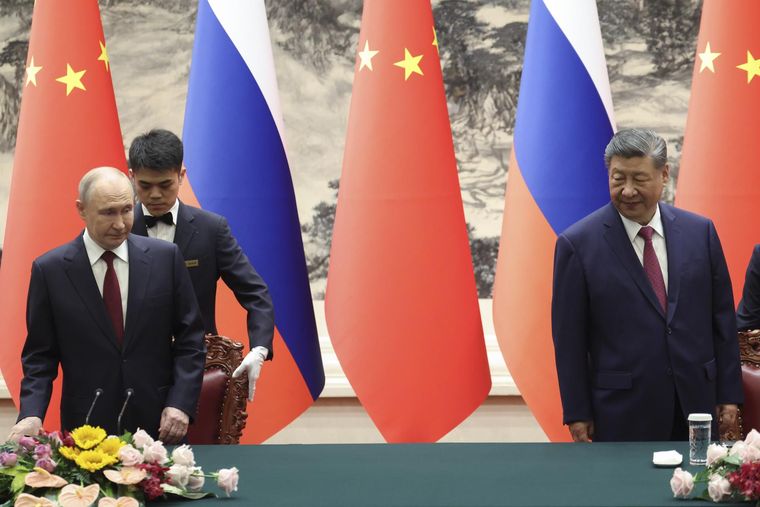 Rusia y China, a través de Vladimir Putin y Xi Jinping, buscaron poner límites a Estados Unidos. Foto Efe Rusia y China, a través de Vladimir Putin y Xi Jinping, buscaron poner límites a Estados Unidos. Foto Efe
